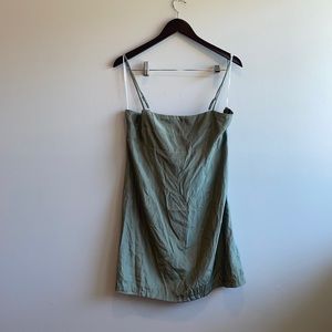 Princess Polly Olive Green Mini Dress Size 12